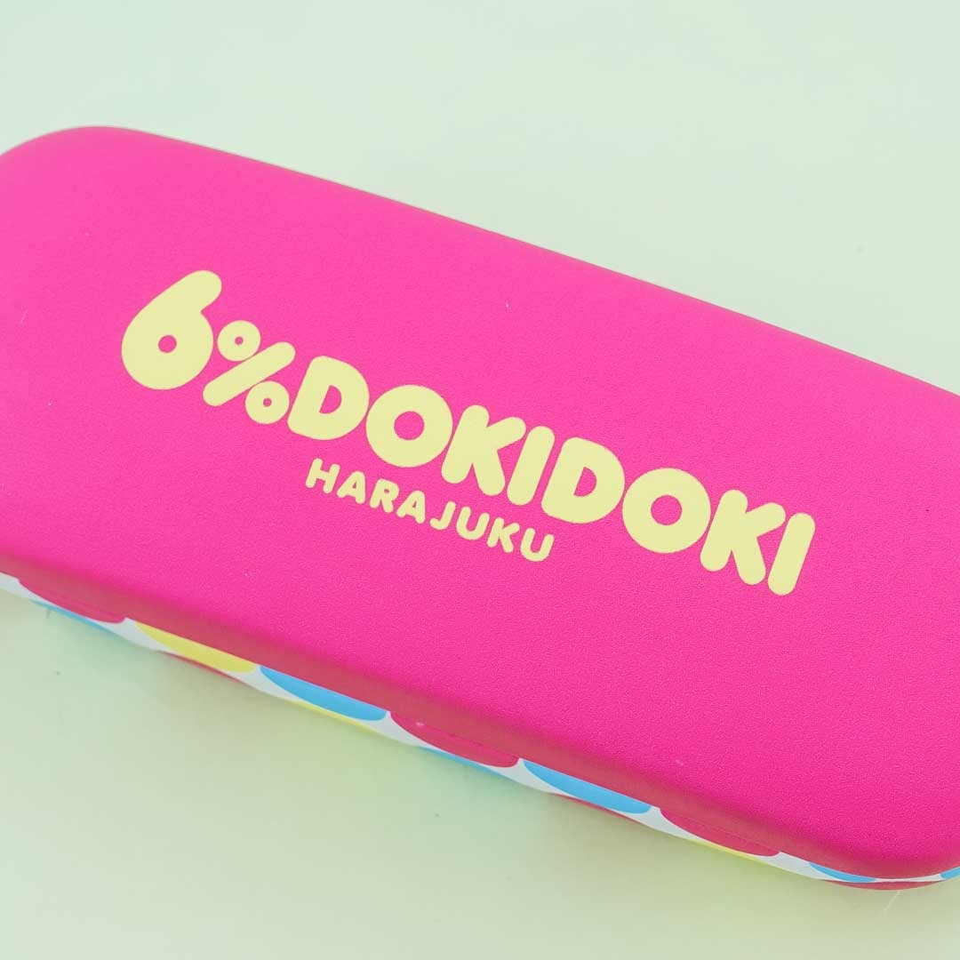 6%DOKIDOKI Polka Dots Eyeglass Hard Case