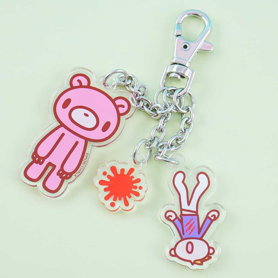 Gloomy Bear Triple Acrylic Charm