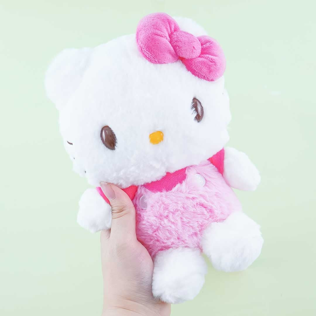 Hello Kitty Fluffy Plushie - Medium