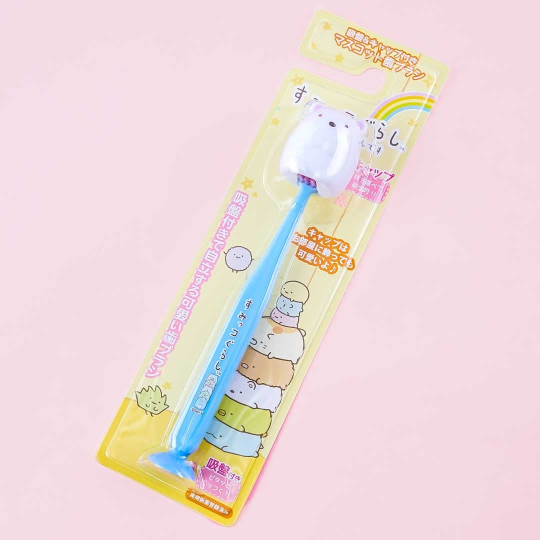 Sumikko Gurashi Standing Toothbrush - Shirokuma