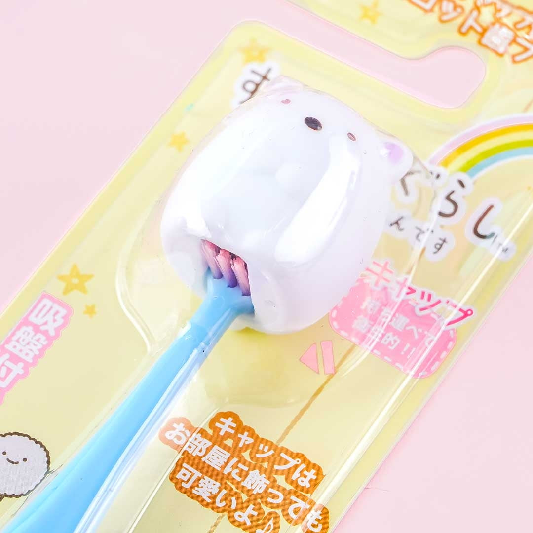 Sumikko Gurashi Standing Toothbrush - Shirokuma