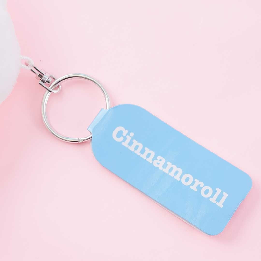 Cinnamoroll Letter Initial Plushie Keychain
