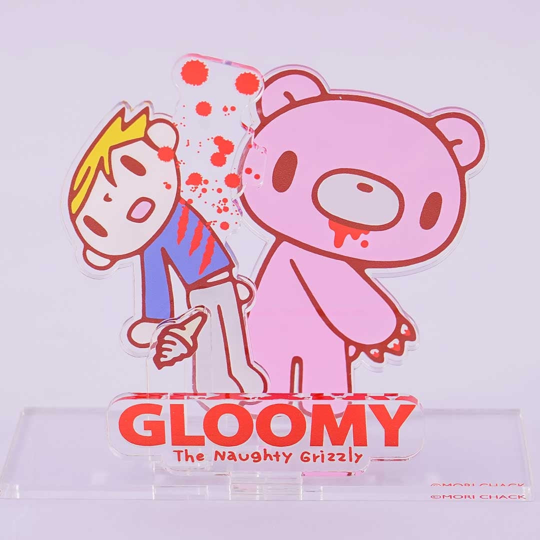 Gloomy Bear Acrylic Cutouts Stand - Ice Cream