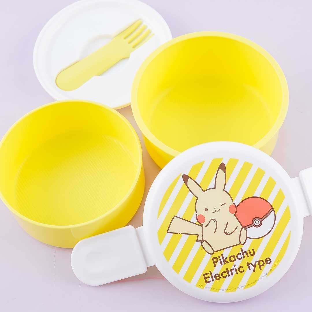 Pikachu Pikachu Electric Type Round Bento Box