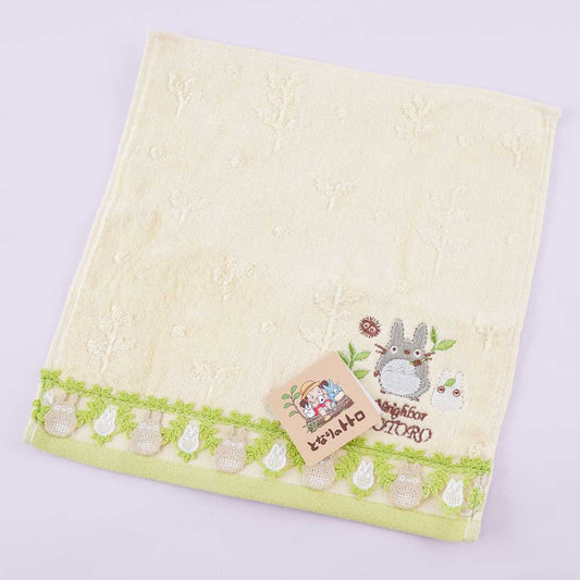 My Neighbor Totoro Green Leaf Hand Towel