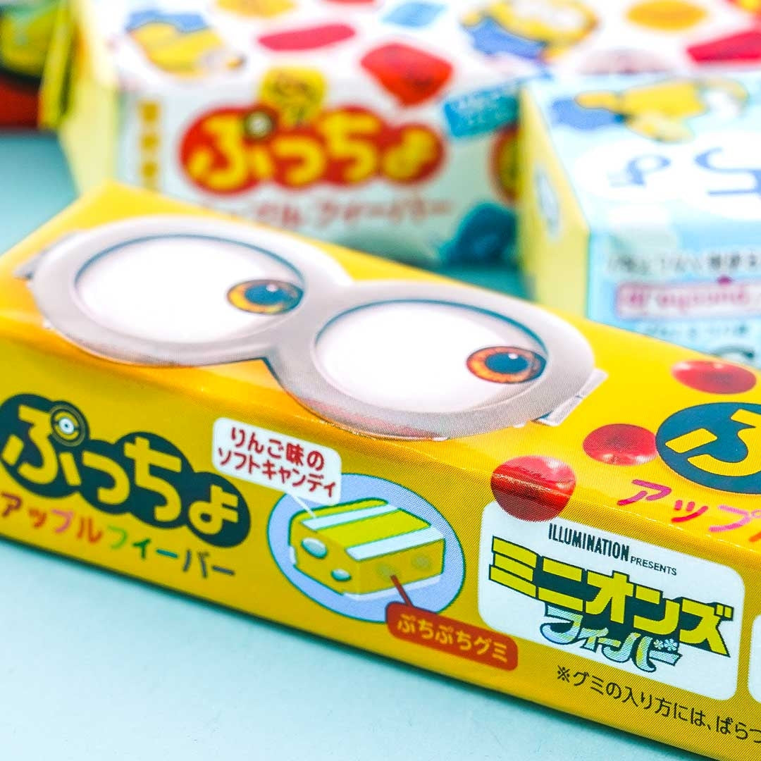 UHA Minions Puccho Chewy Candy - Apple