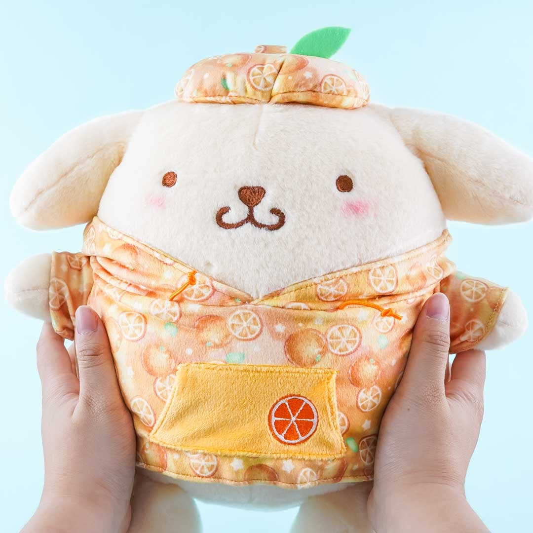 Pompompurin Fruit Hoodie Plushie - Medium