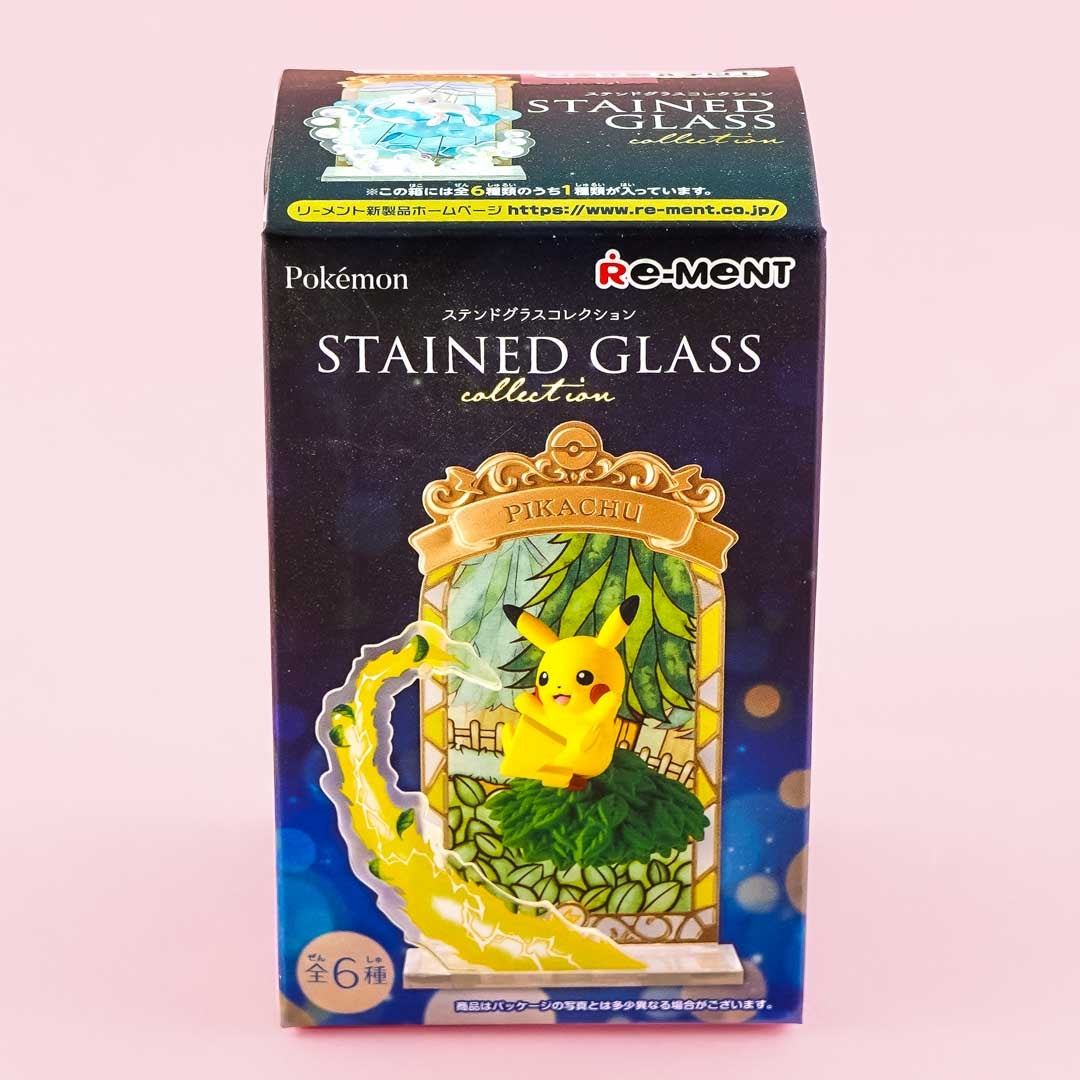 Re-Ment Pokemon Stained Glass Collection
