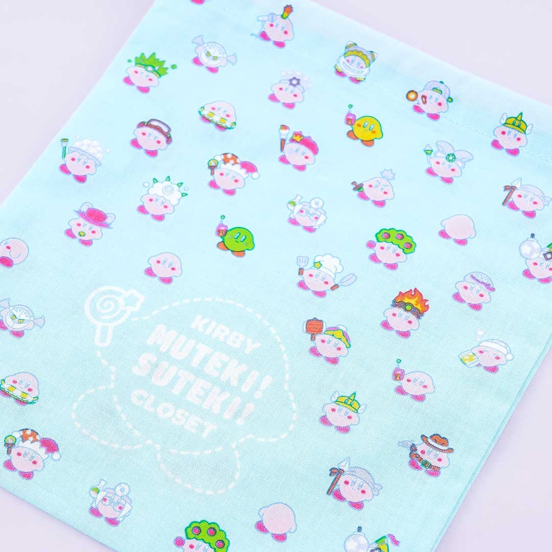 Kirby Dress-Up Drawstring Pouch