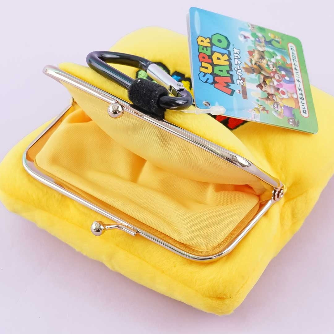 Super Mario Fluffy Coin Purse - Question Block