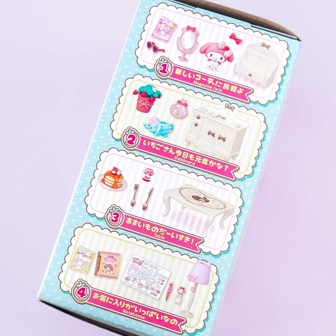 Re-Ment My Melody's Strawberry Room