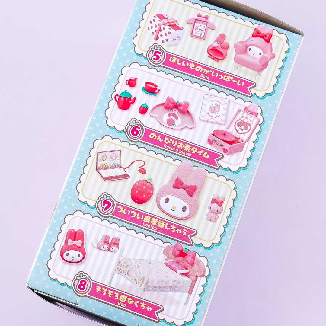 Re-Ment My Melody's Strawberry Room