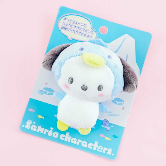 Pochacco Ice Friends 2-Way Plushie Charm - Mini