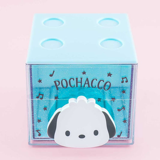 Pochacco Glittery Mini Stackable Drawer Box
