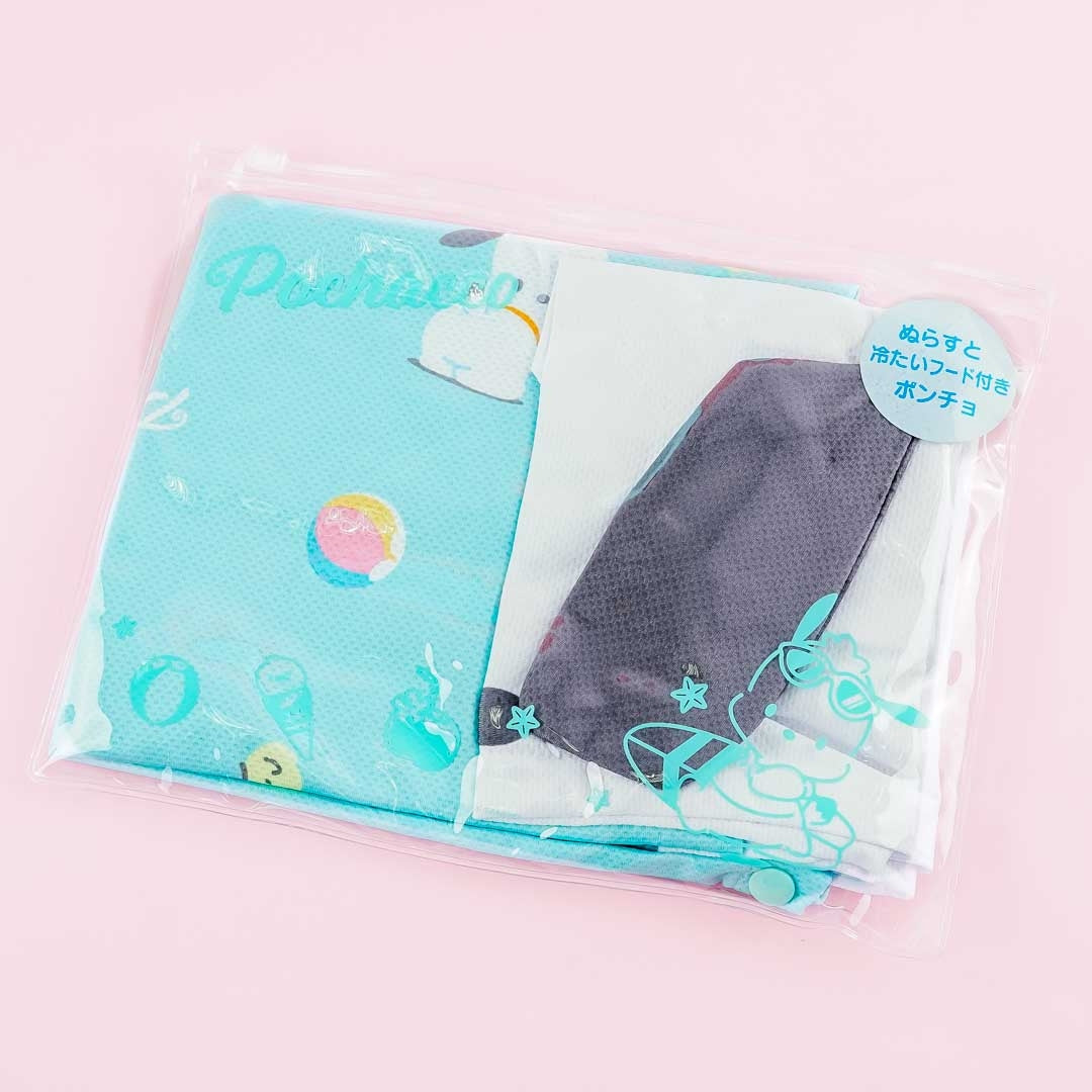 Pochacco Summer Time Hooded Towel