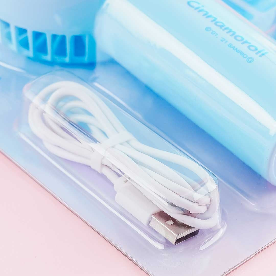 Cinnamoroll 2-Way Fan Set