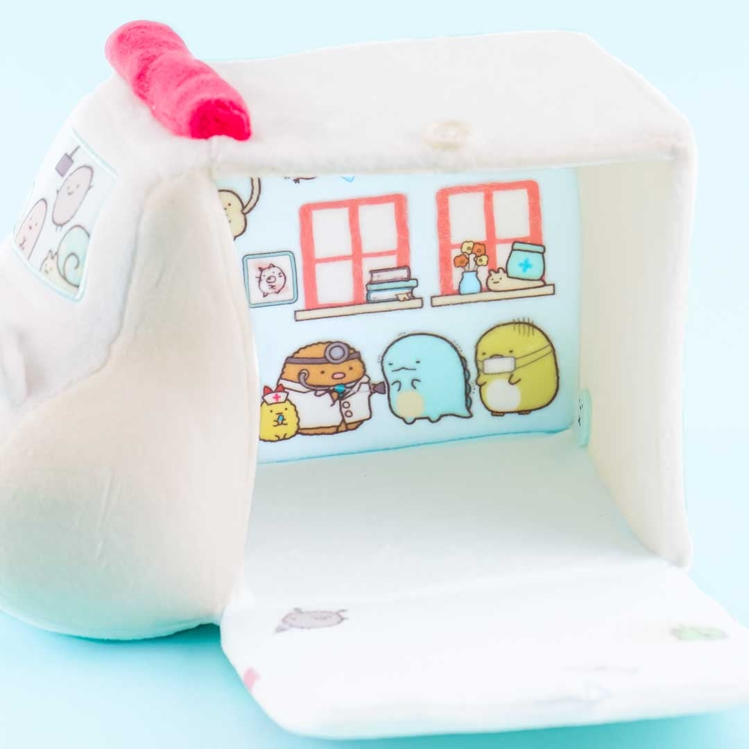 Sumikko Gurashi Scene Plushie Toy - Ambulance / Medium
