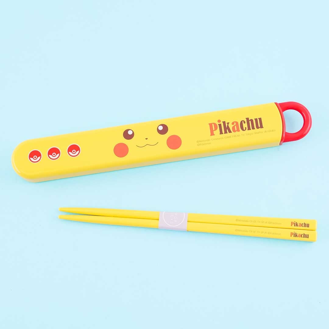 Pokémon Smiling Pikachu Chopsticks Set