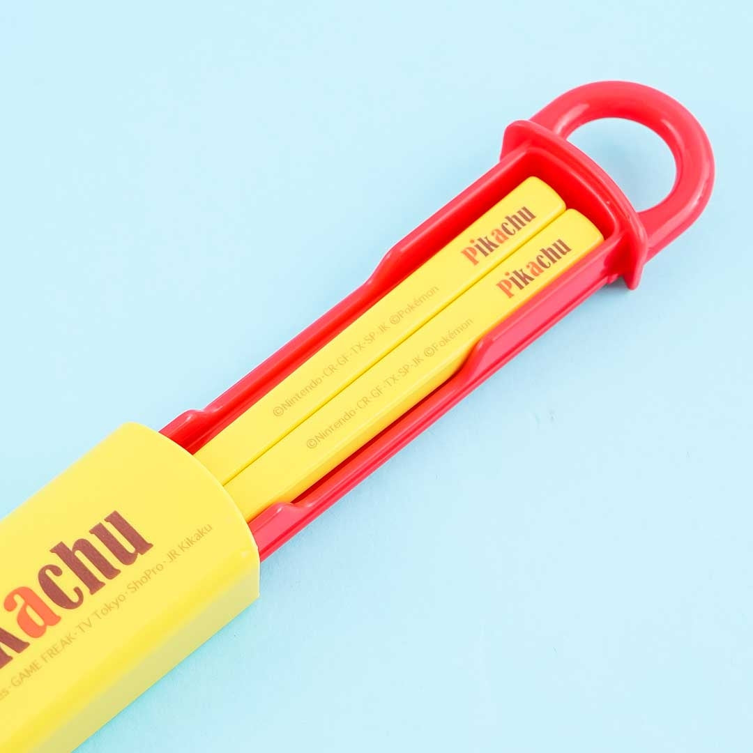 Pokémon Smiling Pikachu Chopsticks Set