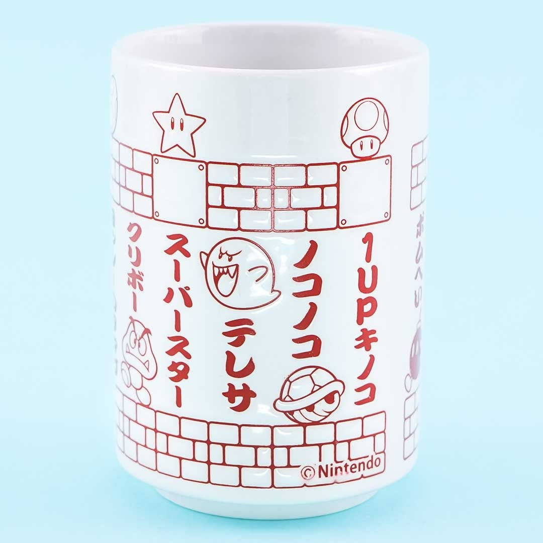 Super Mario Punch Japanese Teacup