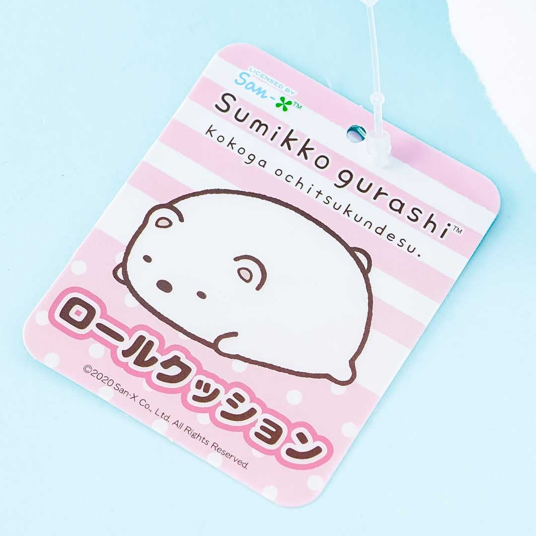 Sumikko Gurashi Plushie Roll Cushion - Shirokuma