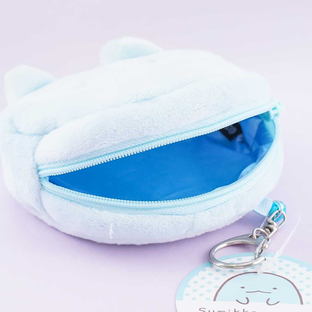 Sumikko Gurashi Fluffy Face Coin Purse - Tokage