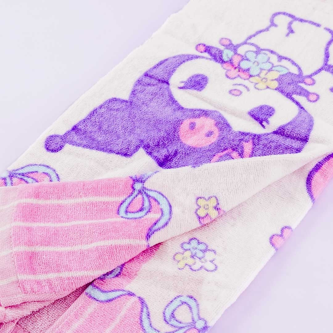 My Melody & Kuromi Junior Bath Towel