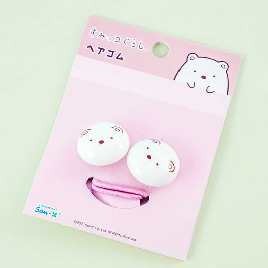 Sumikko Gurashi Round Shirokuma Hair Tie