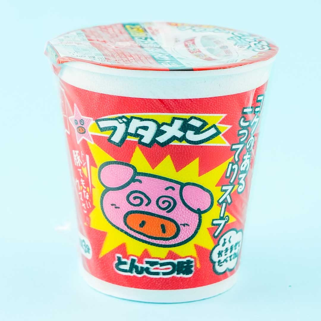 Oyatsu Butamen Instant Ramen Noodles - Tonkotsu