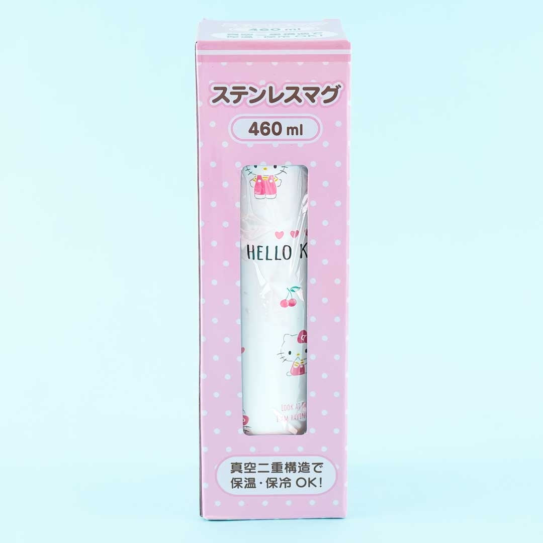 Hello Kitty  Cherry Heart Stainless Steel Bottle