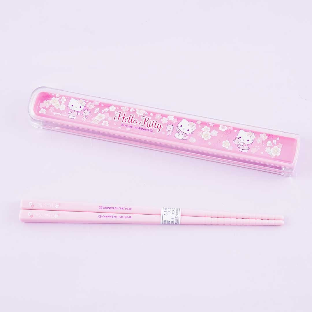 Hello Kitty Sakura Blossom Chopsticks Set