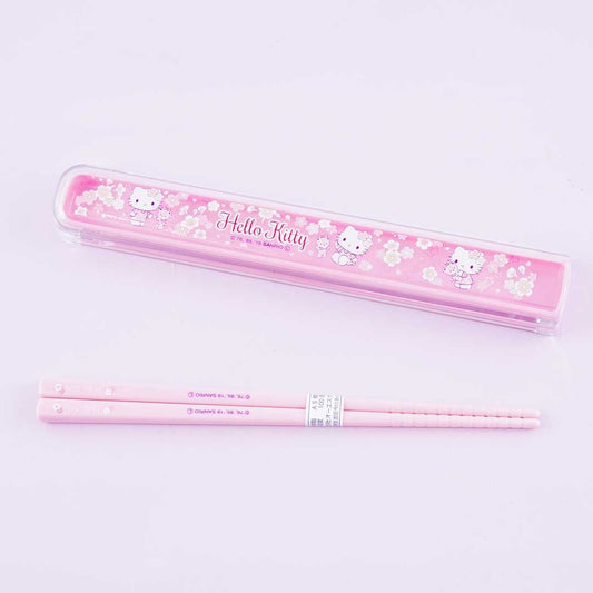 Hello Kitty Sakura Blossom Chopsticks Set