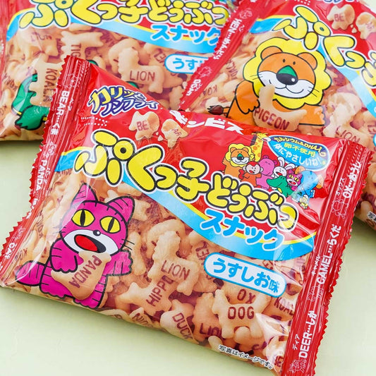 Ginbis Pukukko Animal Biscuits - Light Taste
