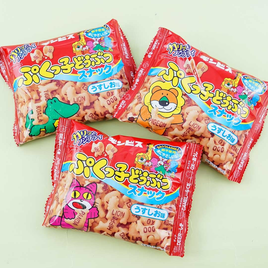 Ginbis Pukukko Animal Biscuits - Light Taste