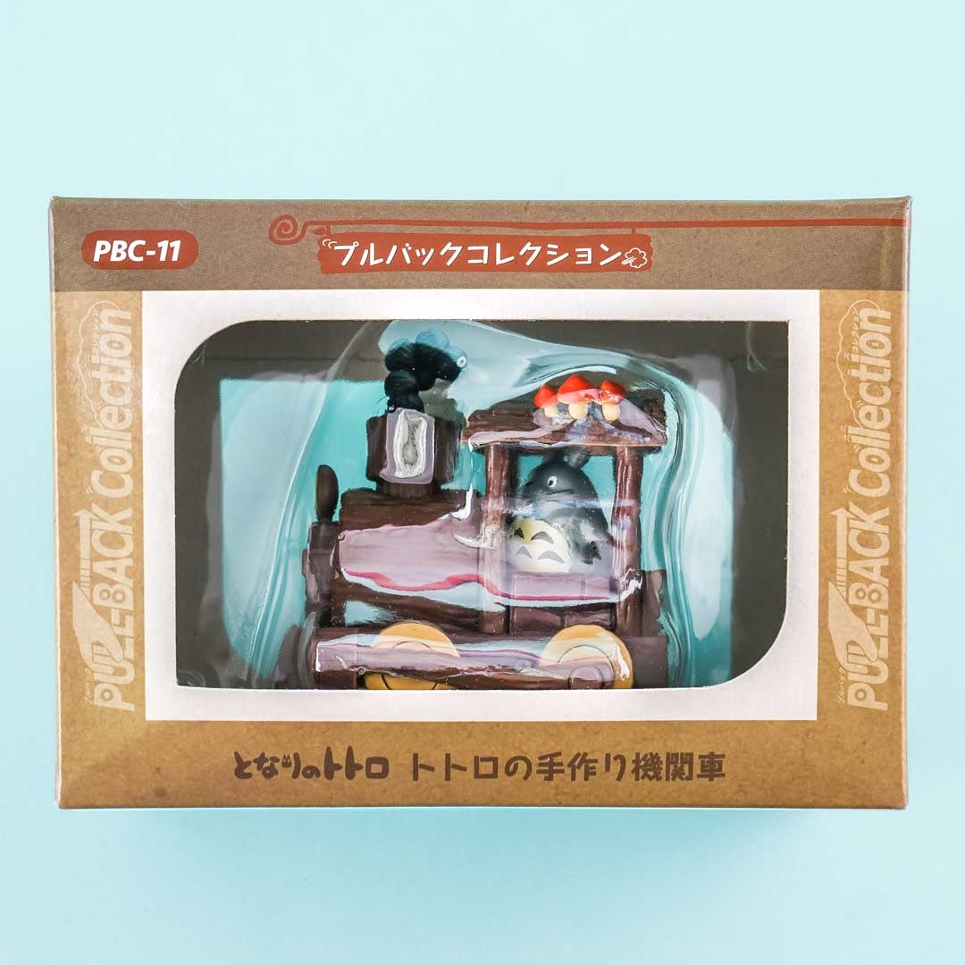 My Neighbor Totoro Pull-Back Figure - Wood Train