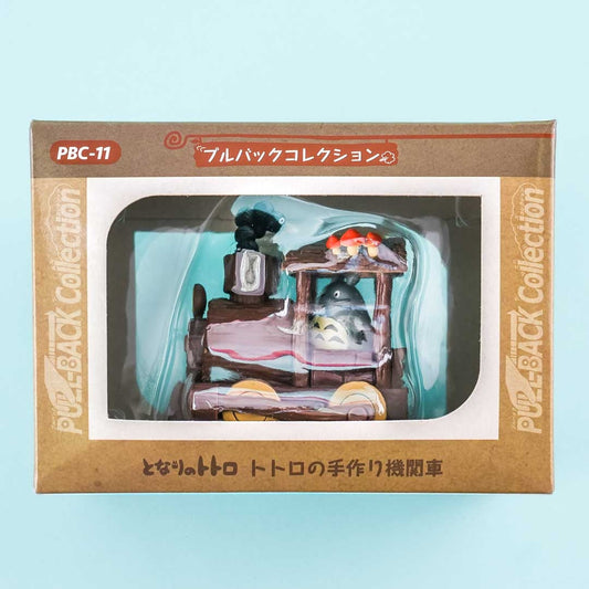 My Neighbor Totoro Pull-Back Figure - Wood Train