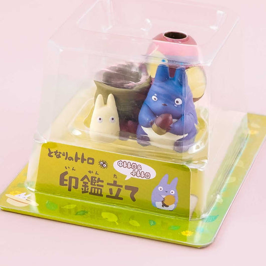 My Neighbor Totoro Pen Holder Figurine - Chu-Totoro & Chibi-Totoro