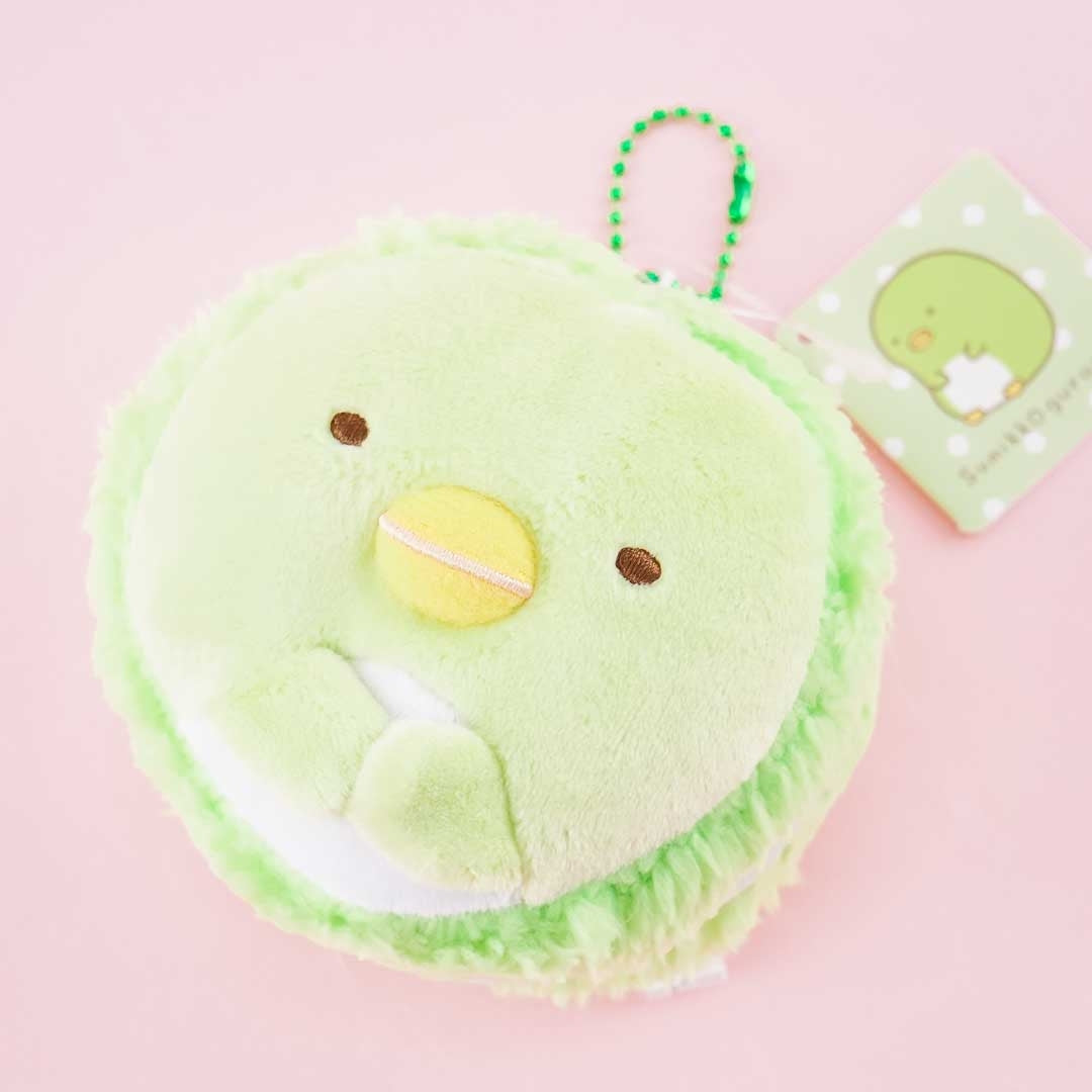 Sumikko Gurashi Macaron Fluffy Plushie Charm - Penguin? / Mini