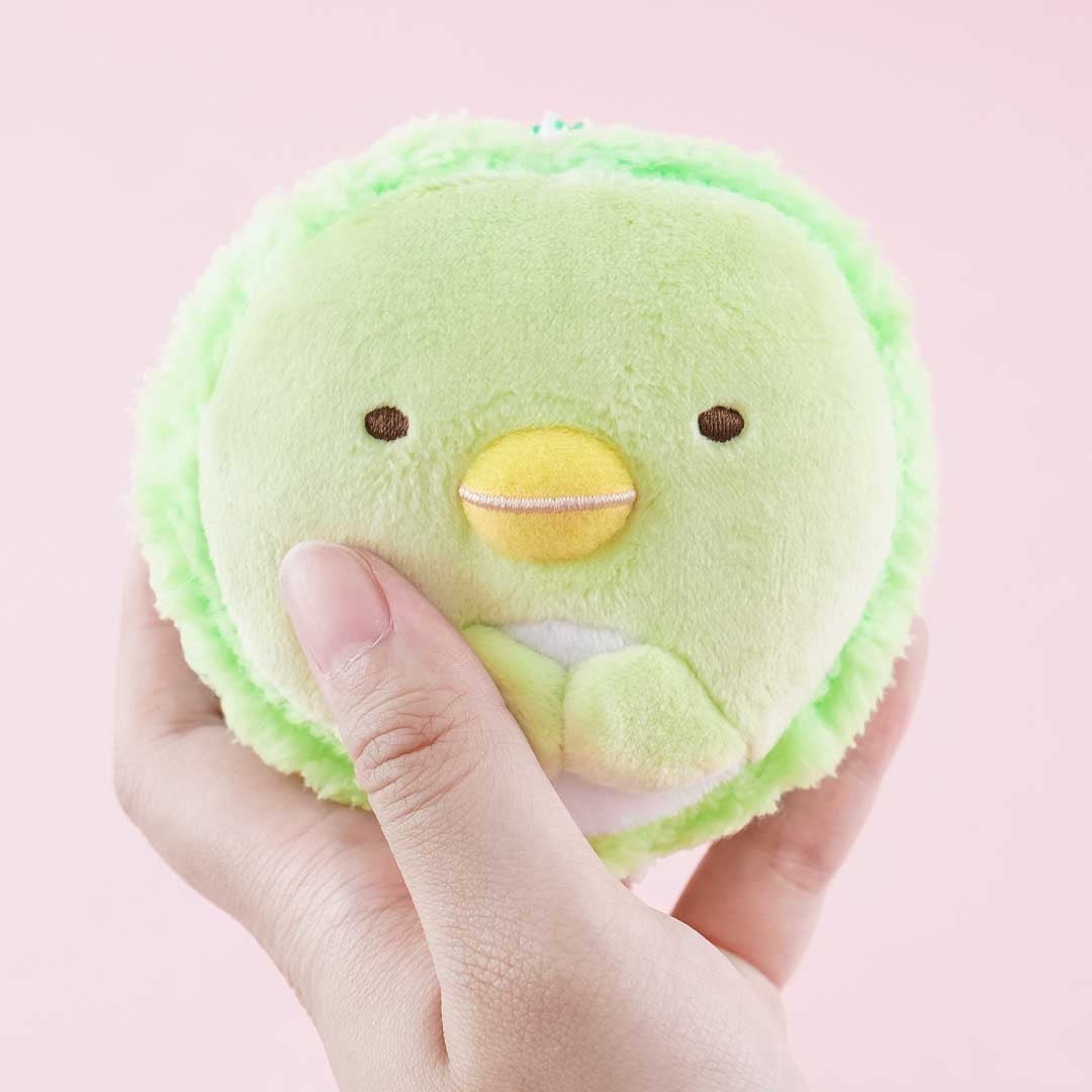 Sumikko Gurashi Macaron Fluffy Plushie Charm - Penguin? / Mini