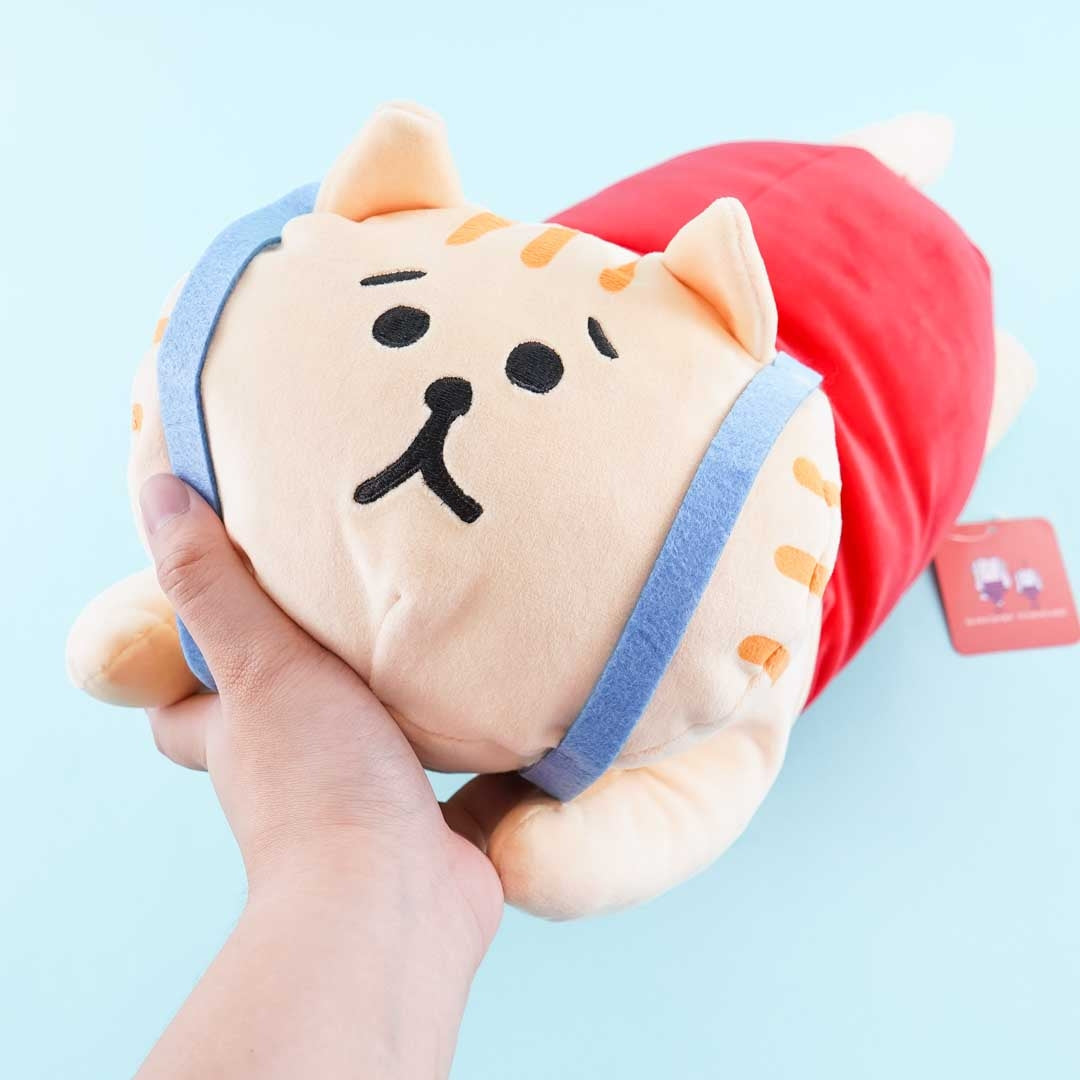Gorogoro Nyansuke Plushie Bolster - Medium