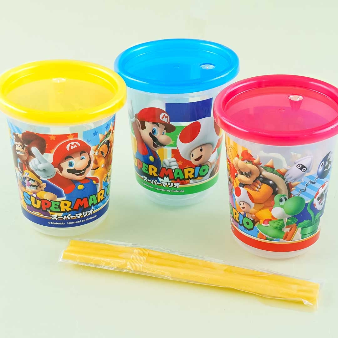 Super Mario Tumbler With Straw Set