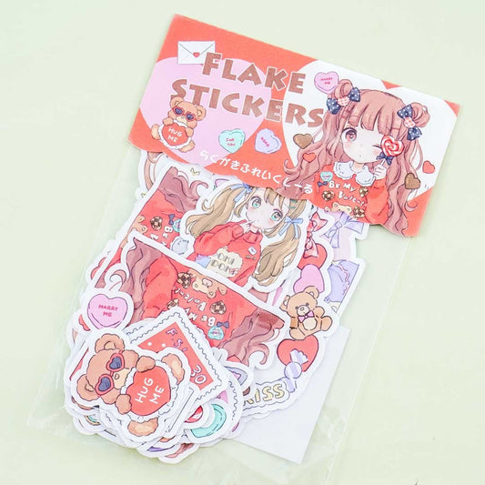 Fancy Surprise! Flake Stickers 05 - Valentine