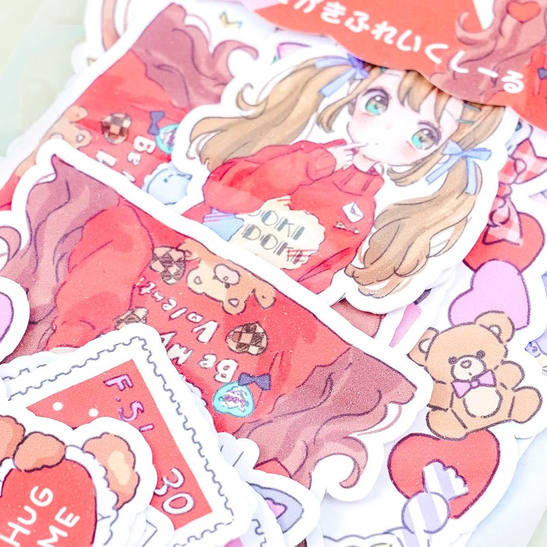 Fancy Surprise! Flake Stickers 05 - Valentine