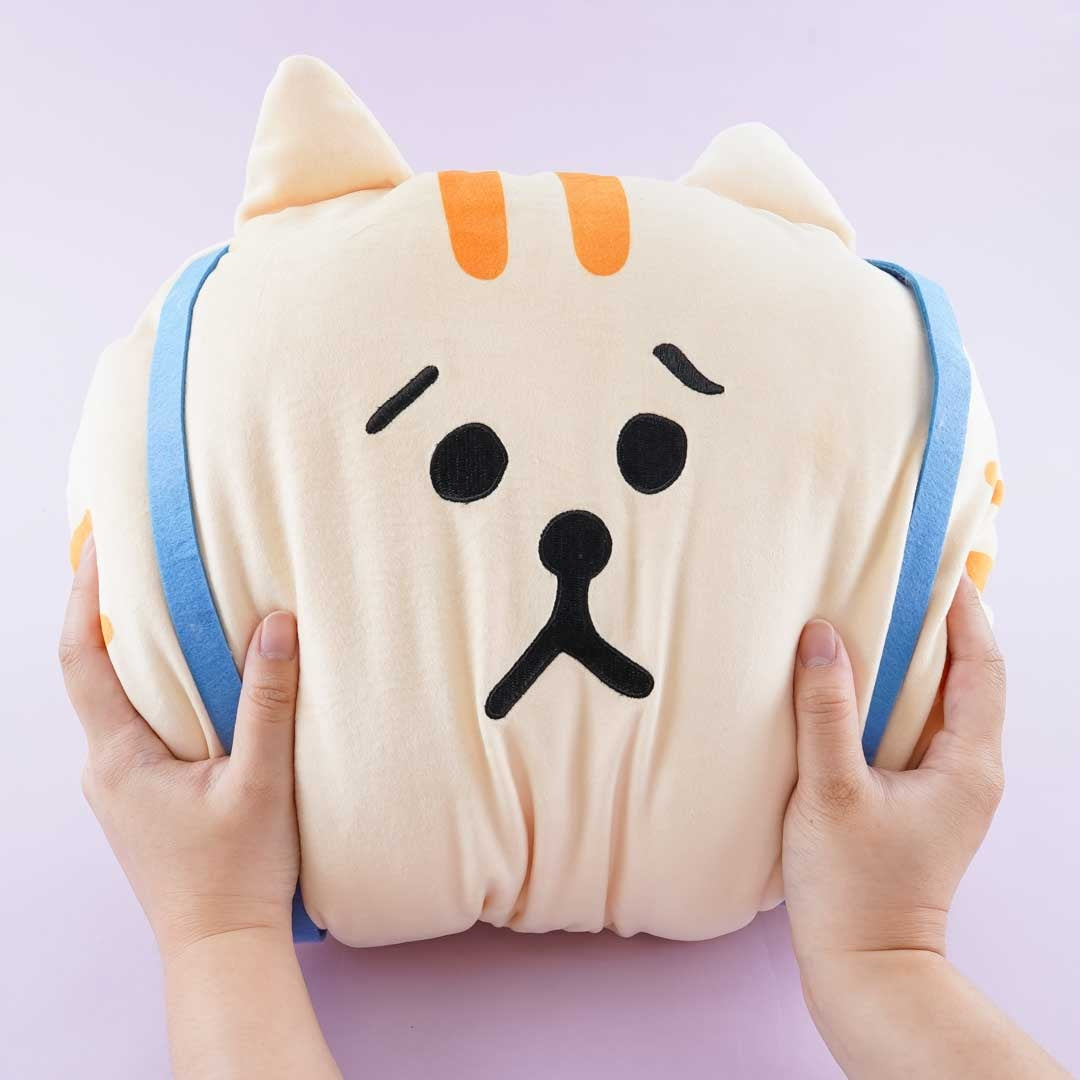 Gorogoro Nyansuke Plushie Cushion - Big