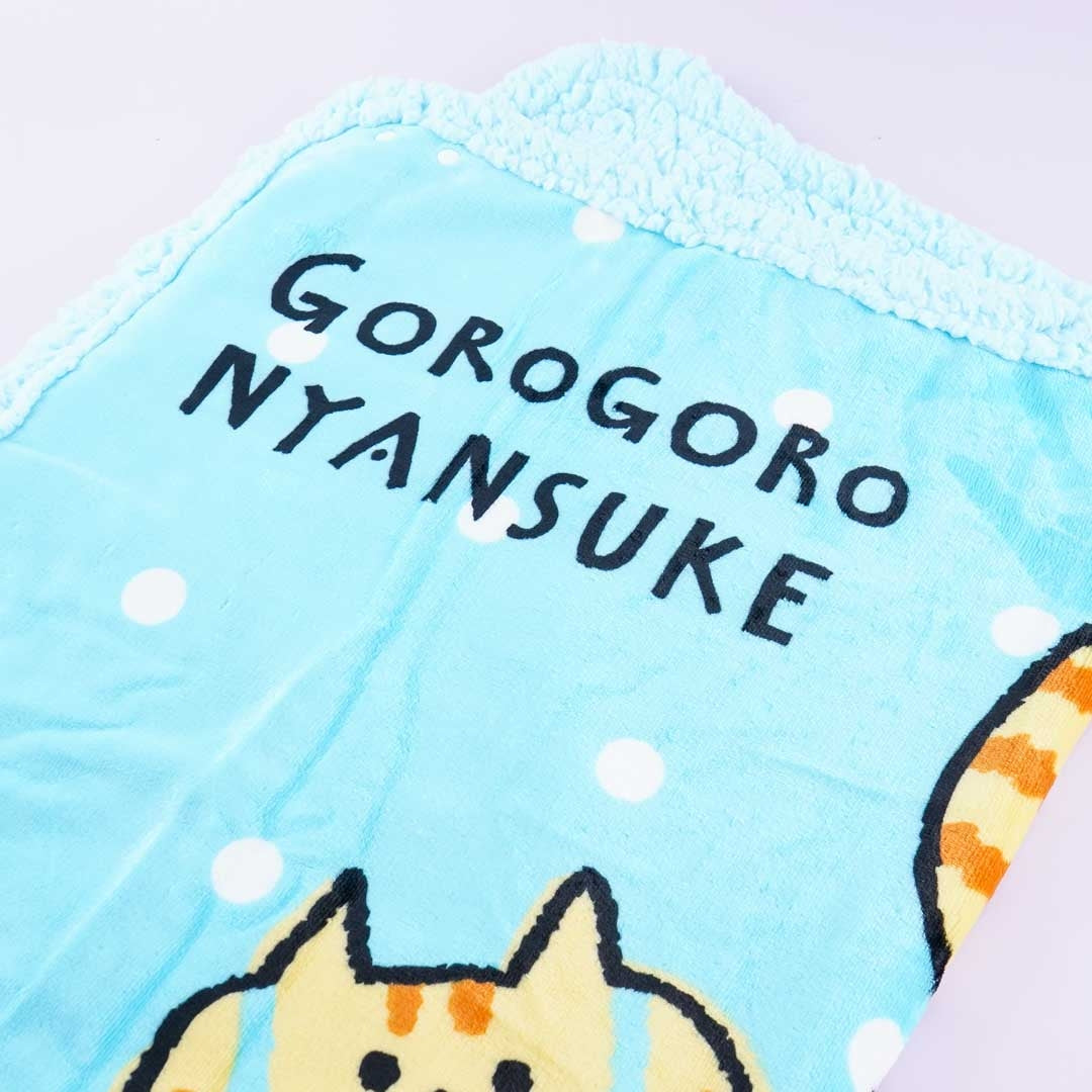 Gorogoro Nyansuke Polka Dot Blanket
