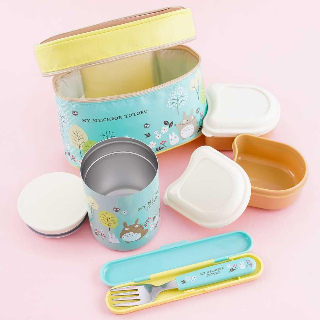 My Neighbor Totoro Forest Stainless Thermal Lunch Box Set