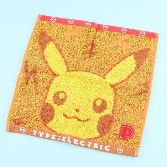 Pokemon Pikachu Happy Face Mini Towel