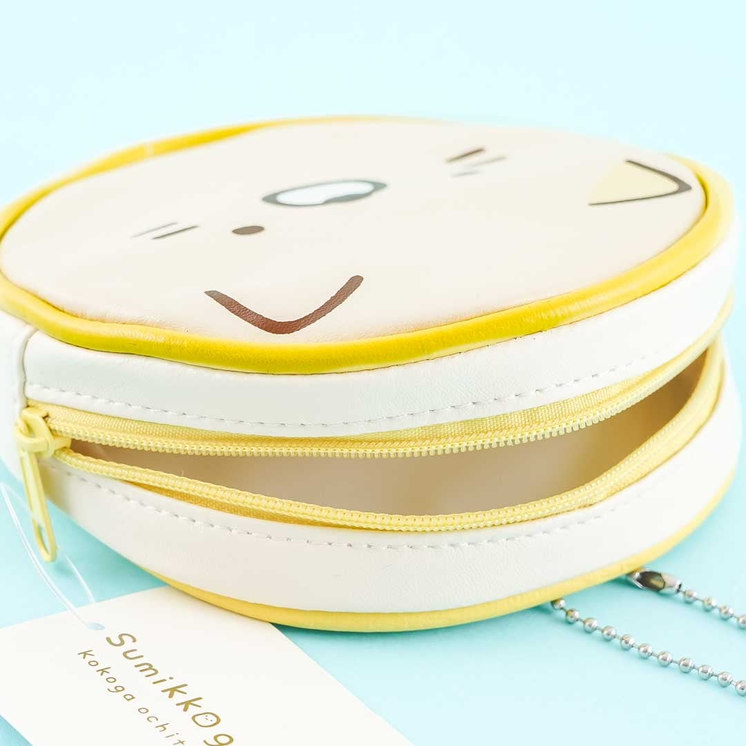 Sumikko Gurashi Round Face Pouch - Neko