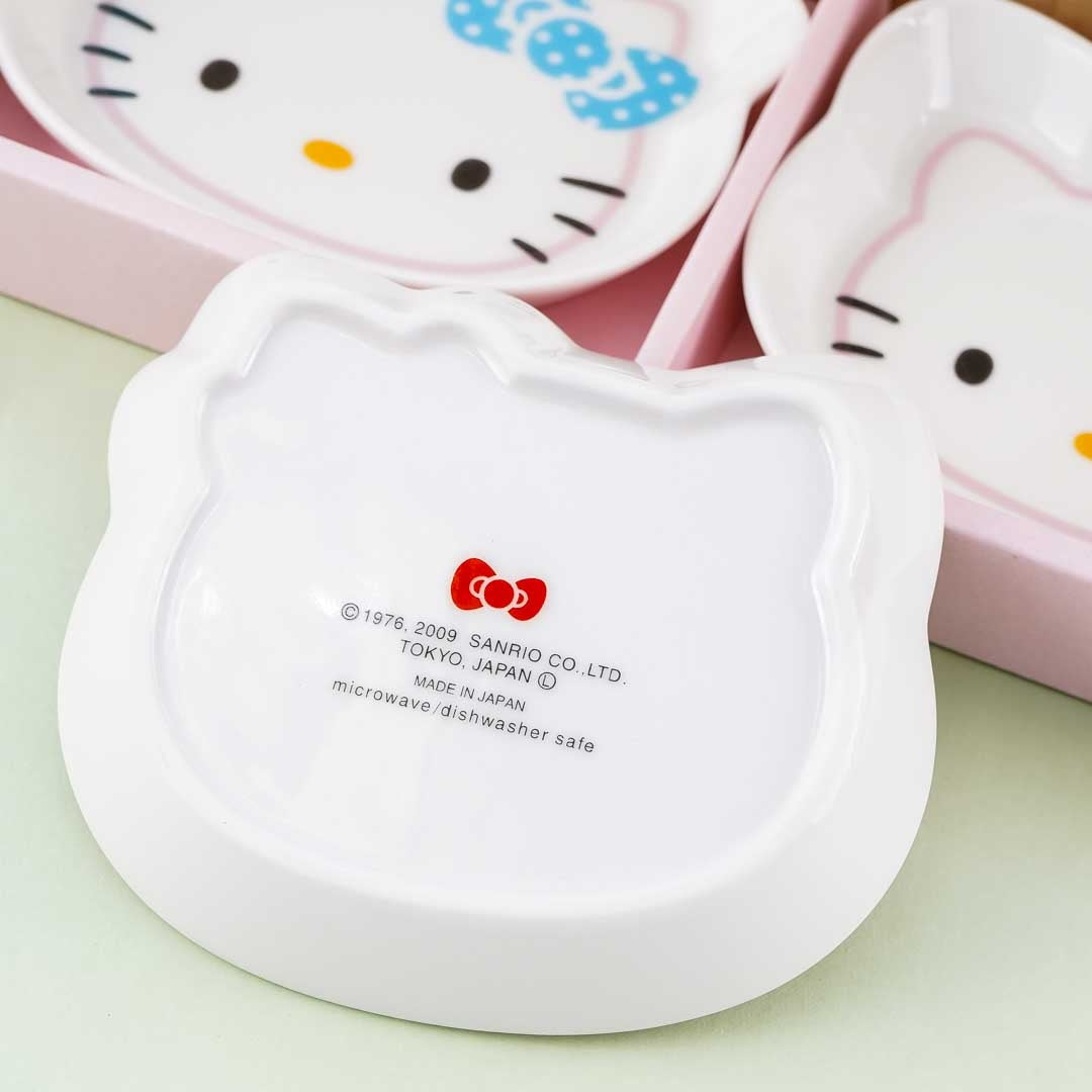 Hello Kitty Face Plate Set
