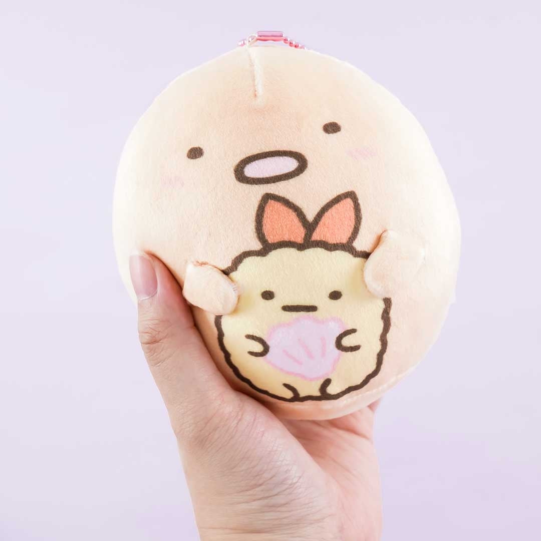 Sumikko Gurashi Ball Plushie Charm - Tonkatsu / Medium